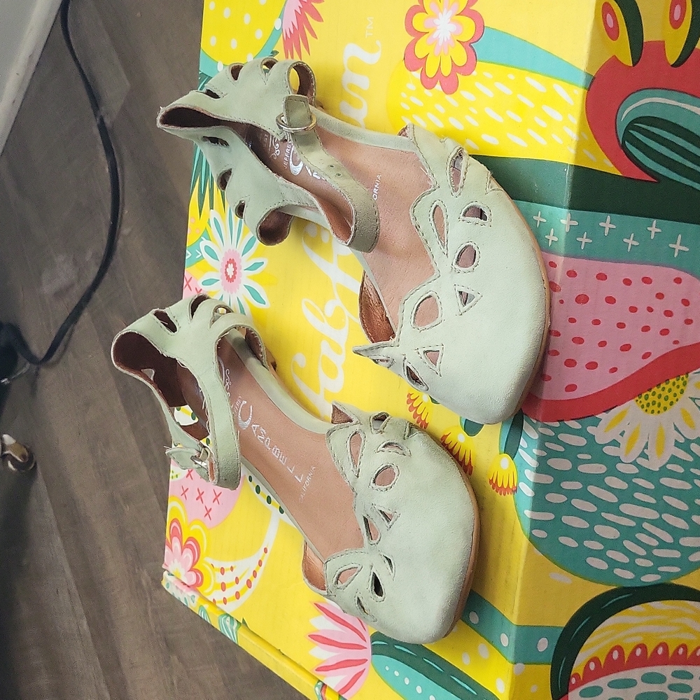 Jeffrey campbell mint flats